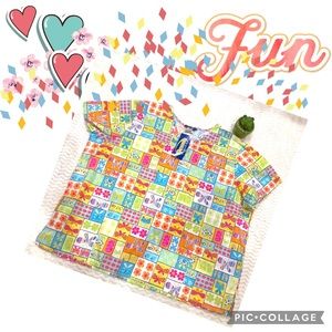 🔥New Fun Scrub Wear Top